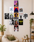 13 A4 Music Legends Posters | Aesthetic Wall Art