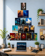 conic Movies & TV Shows Wall Art | 15 A4 Premium Poster Set