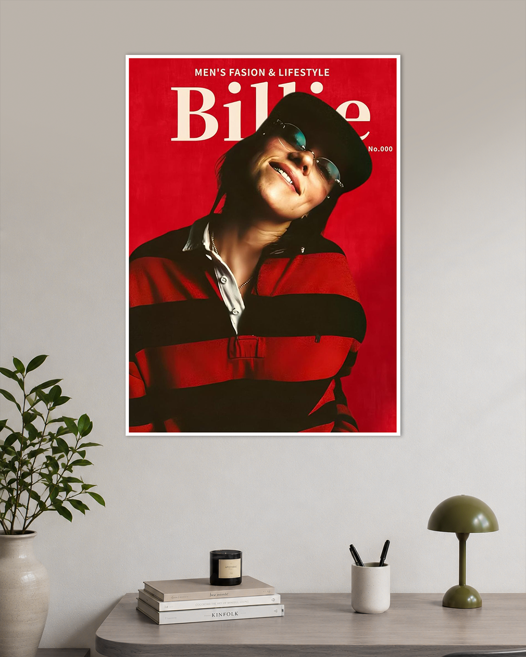 Billie No.000 – Men's Fashion & Lifestyle Poster