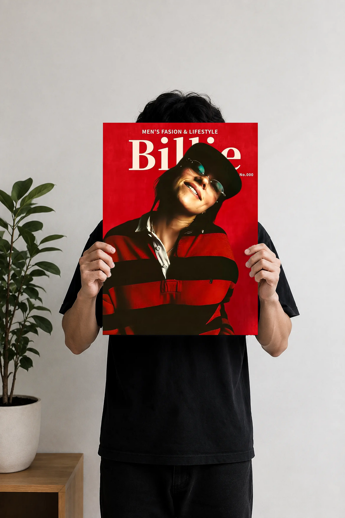 Billie Eilish Magazine Cover Poster | Premium Wall Art