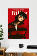 Billie Eilish Magazine Cover Poster | Premium Wall Art