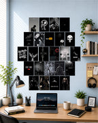24-Piece Gym Motivation Wall Art Poster Set | Aesthetic Prints