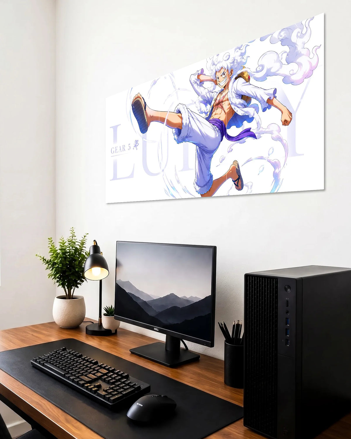 Gear 5 Luffy Anime Wall Art | One Piece Poster