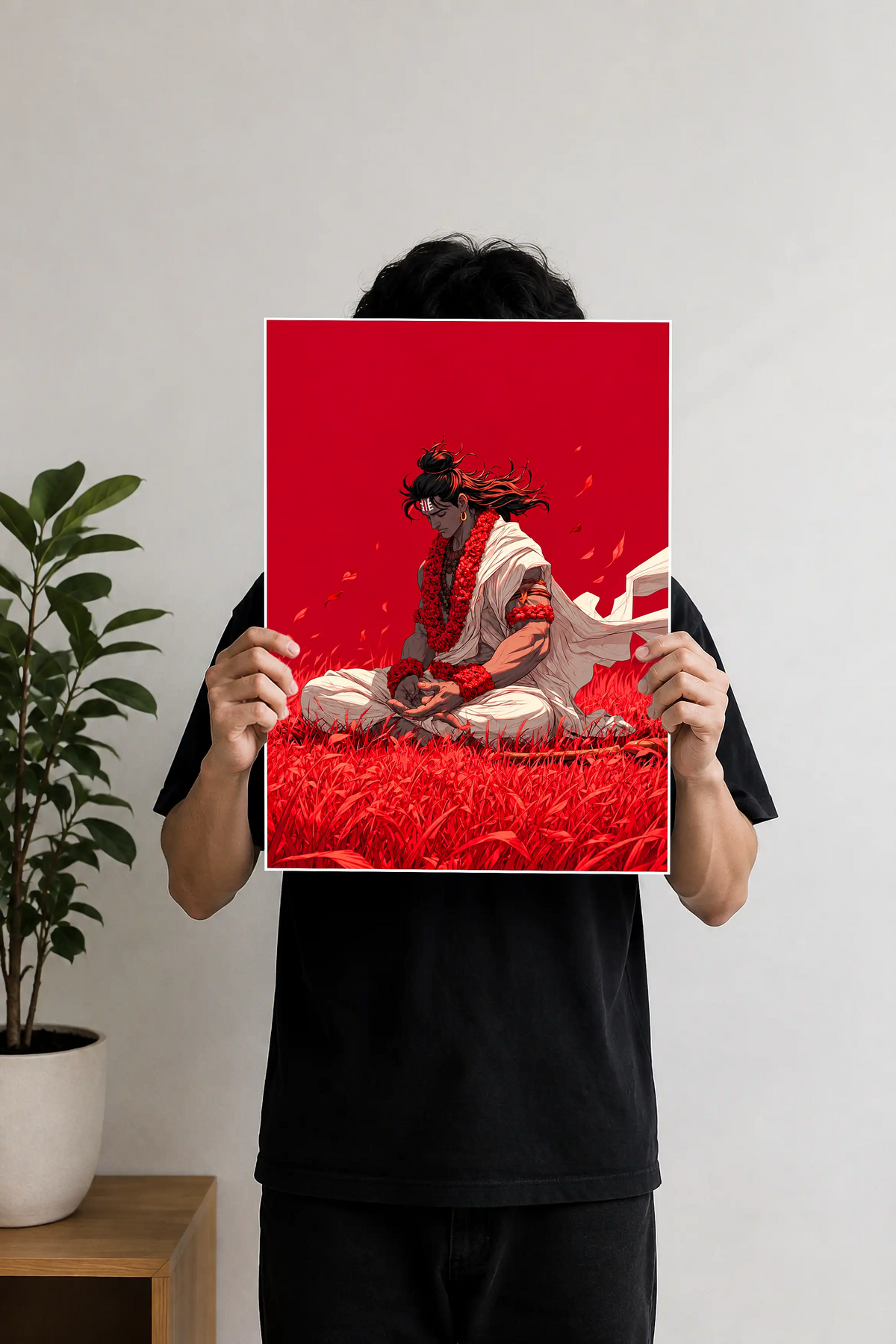 Meditating Lord Ram | Wall Art Poster