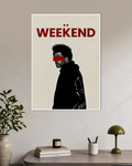 Weekend Redline Minimalist Poster